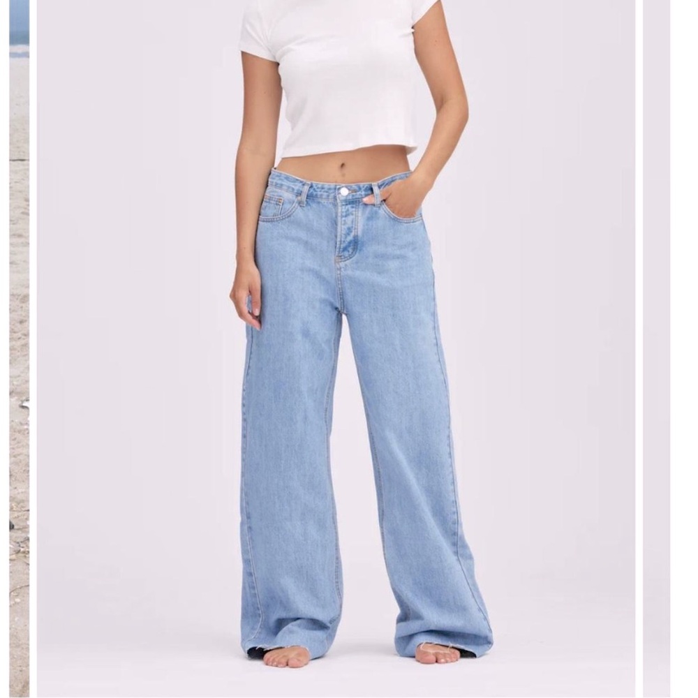 Parke Low rise baggy jeans